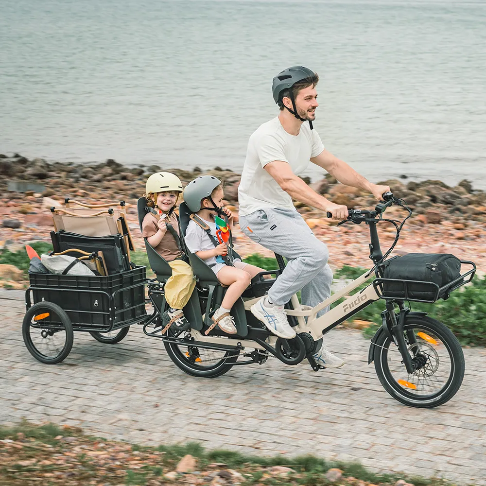 Fiido T3 Max Longtail Cargo E-Bike - Image 4