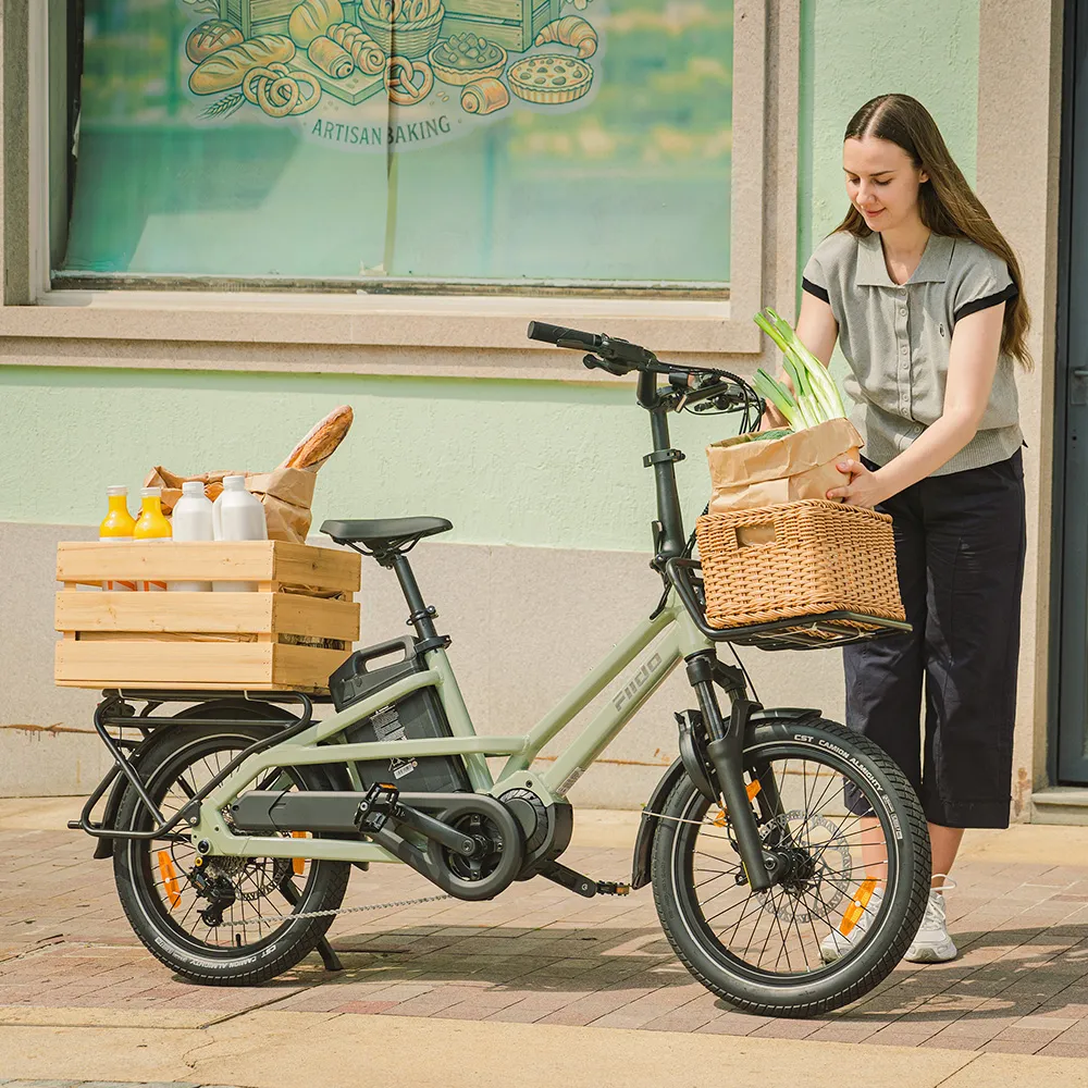 Fiido T3 Urban Family Cargo E-Bike - Image 3