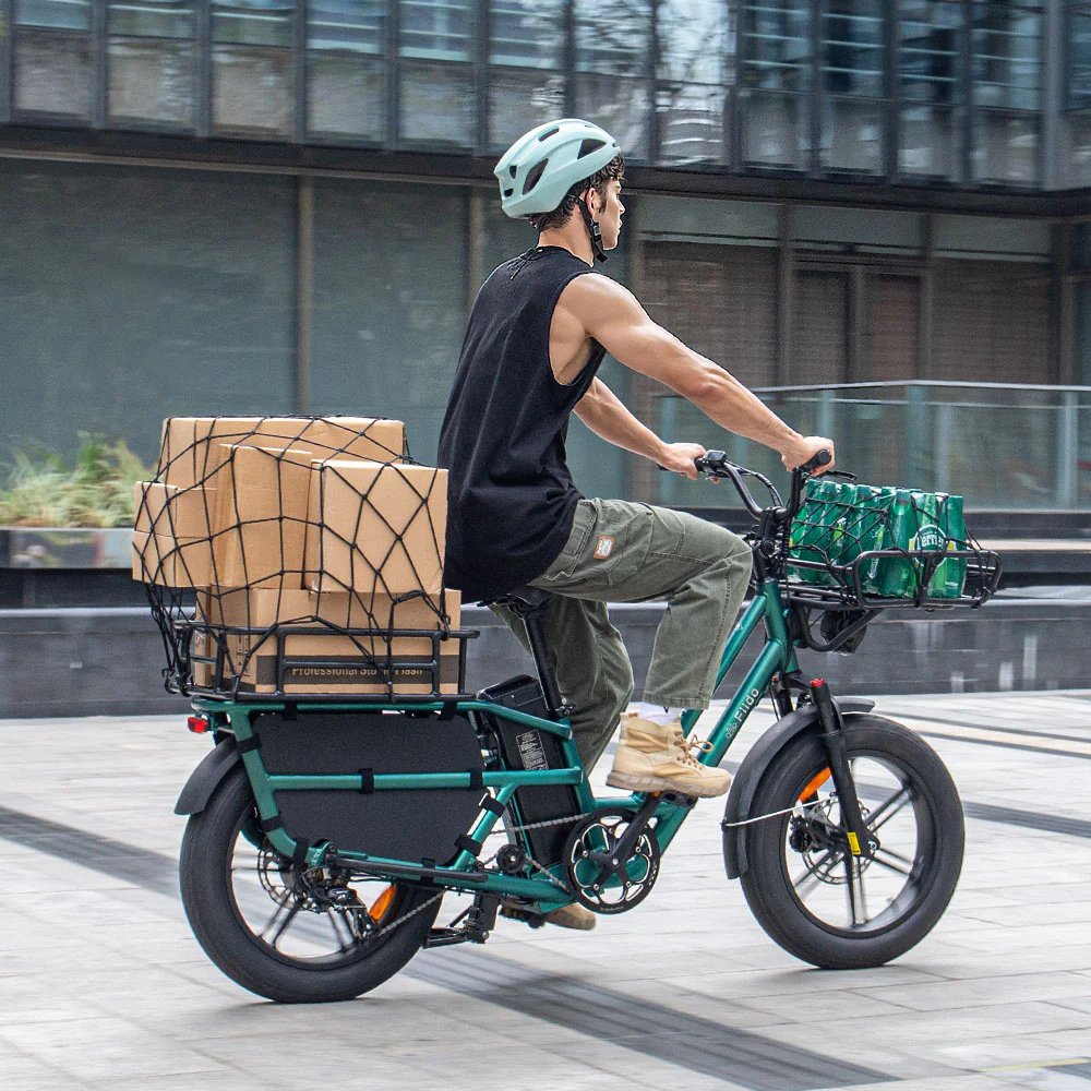 Fiido T2 Electric Cargo Bike: 200 kg Payload, 136.26 km Long Range - Image 9