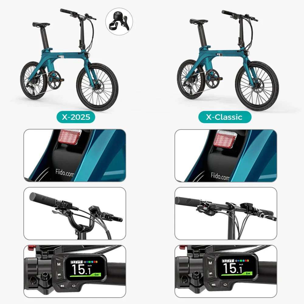 Fiido X Folding Electric Bike With Torque Sensor - Image 4